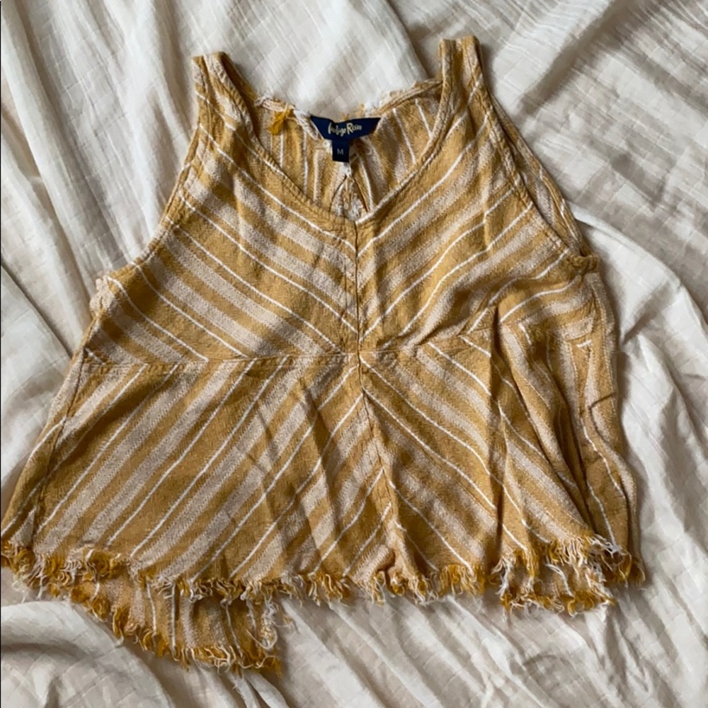 Indigo Rein Open Back Tank